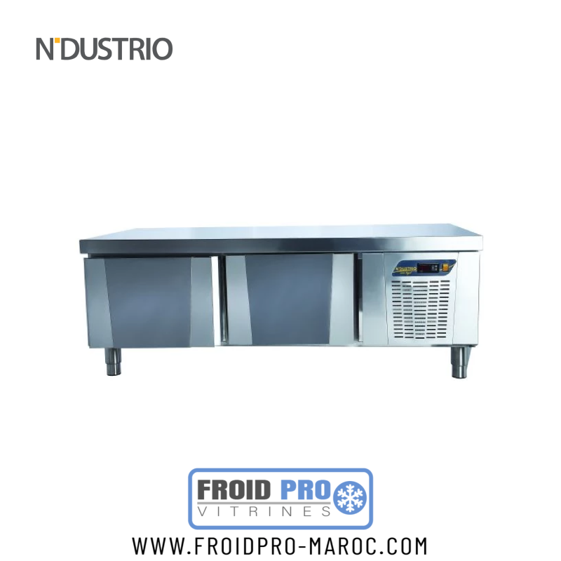 Comptoir Bas Refrigeree 2 Portes 1500X600X550 Tpg-62-L